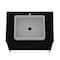 Manhattan Comfort Rockefeller 26.38" Bathroom Vanity Sink 2.0 in Black 159GMC2 - alternate 3